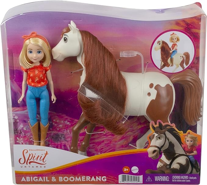 Spirit Untamed Abigail & Boomerang Toy