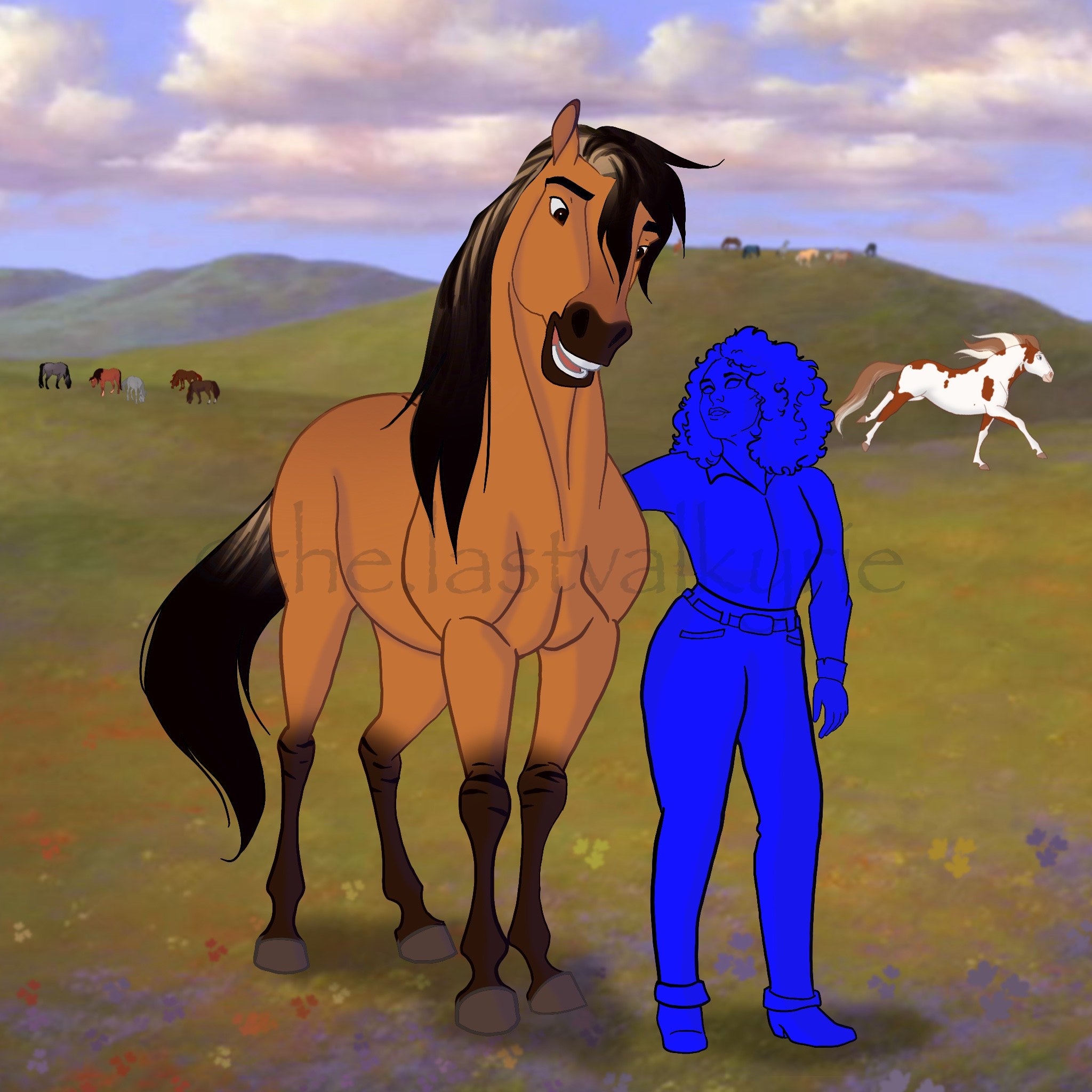 Spirit and Me Portrait - Donate to RTF!