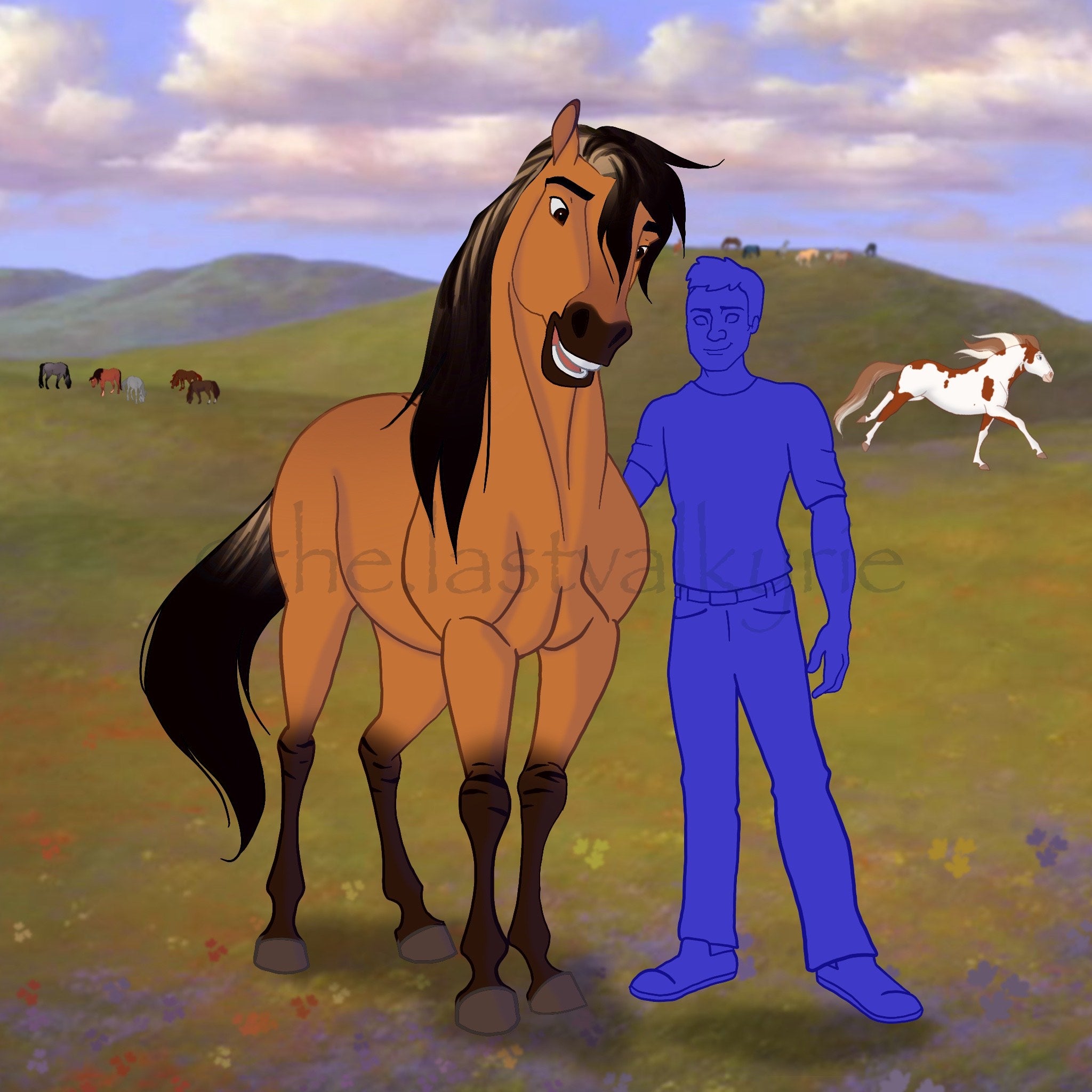 Spirit and Me Portrait - Donate to RTF!